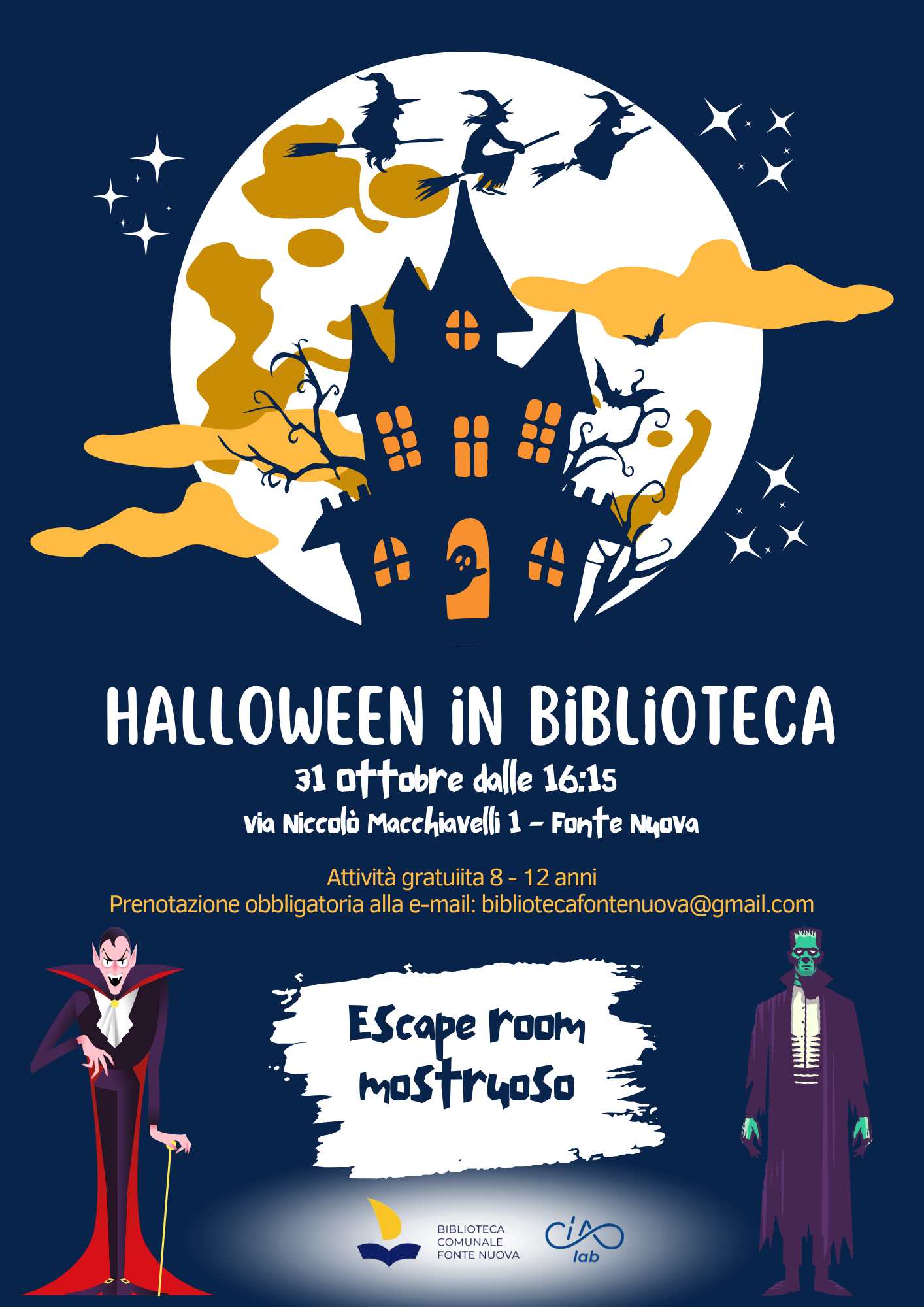 Halloween in Biblioteca